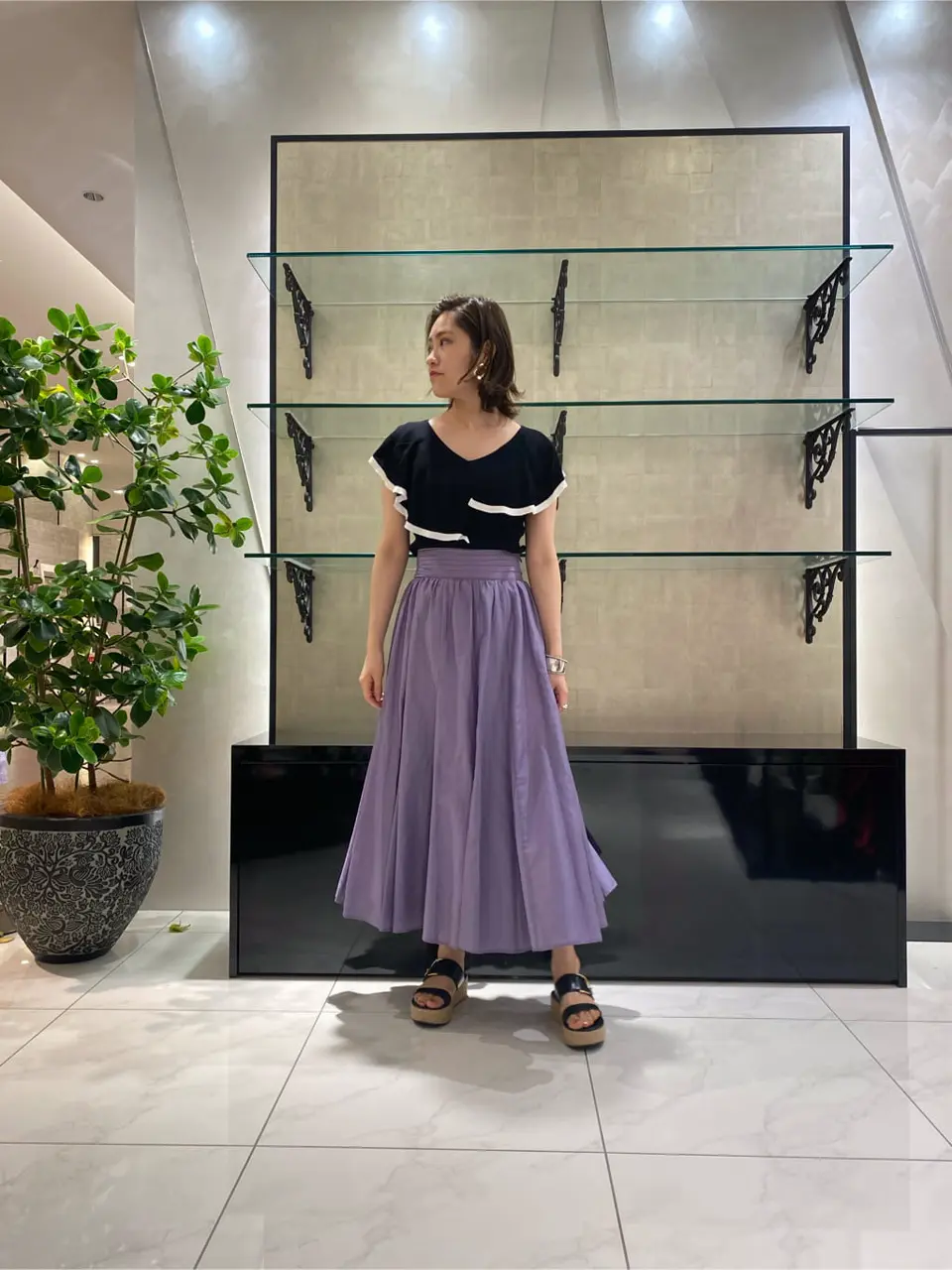 GRACE CONTINENTAL miyata コーディネート画像