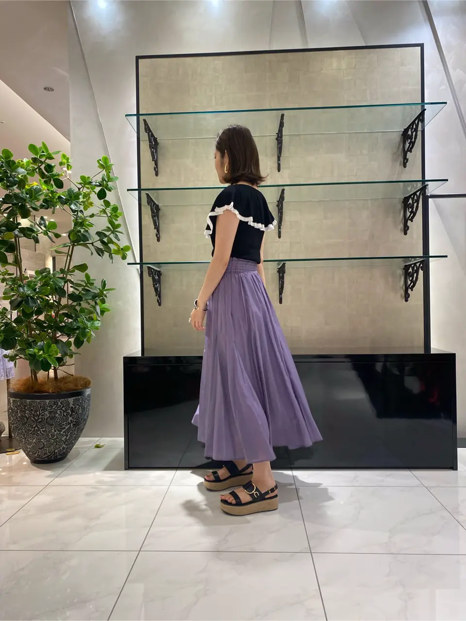 GRACE CONTINENTAL miyata コーディネート画像