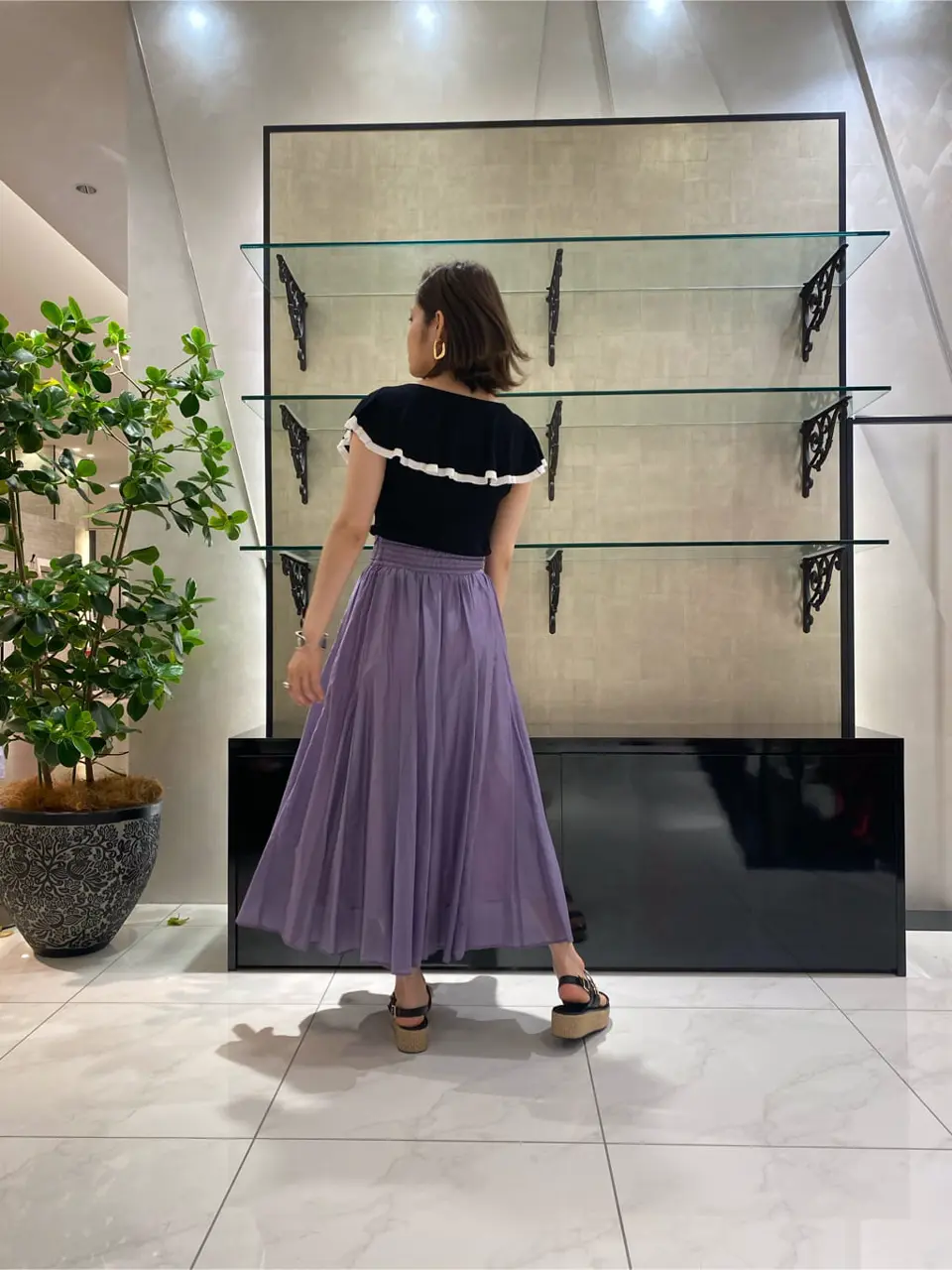 GRACE CONTINENTAL miyata コーディネート画像