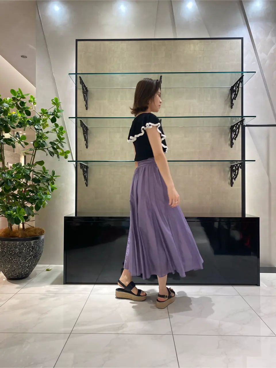 GRACE CONTINENTAL miyata コーディネート画像