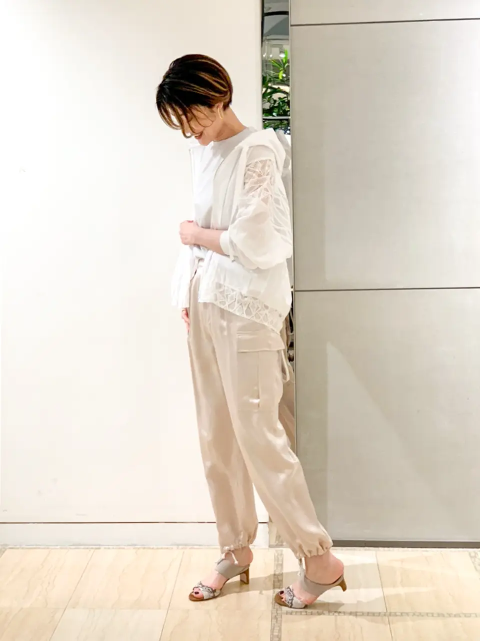 GRACE CONTINENTAL 今野　志保 コーディネート画像