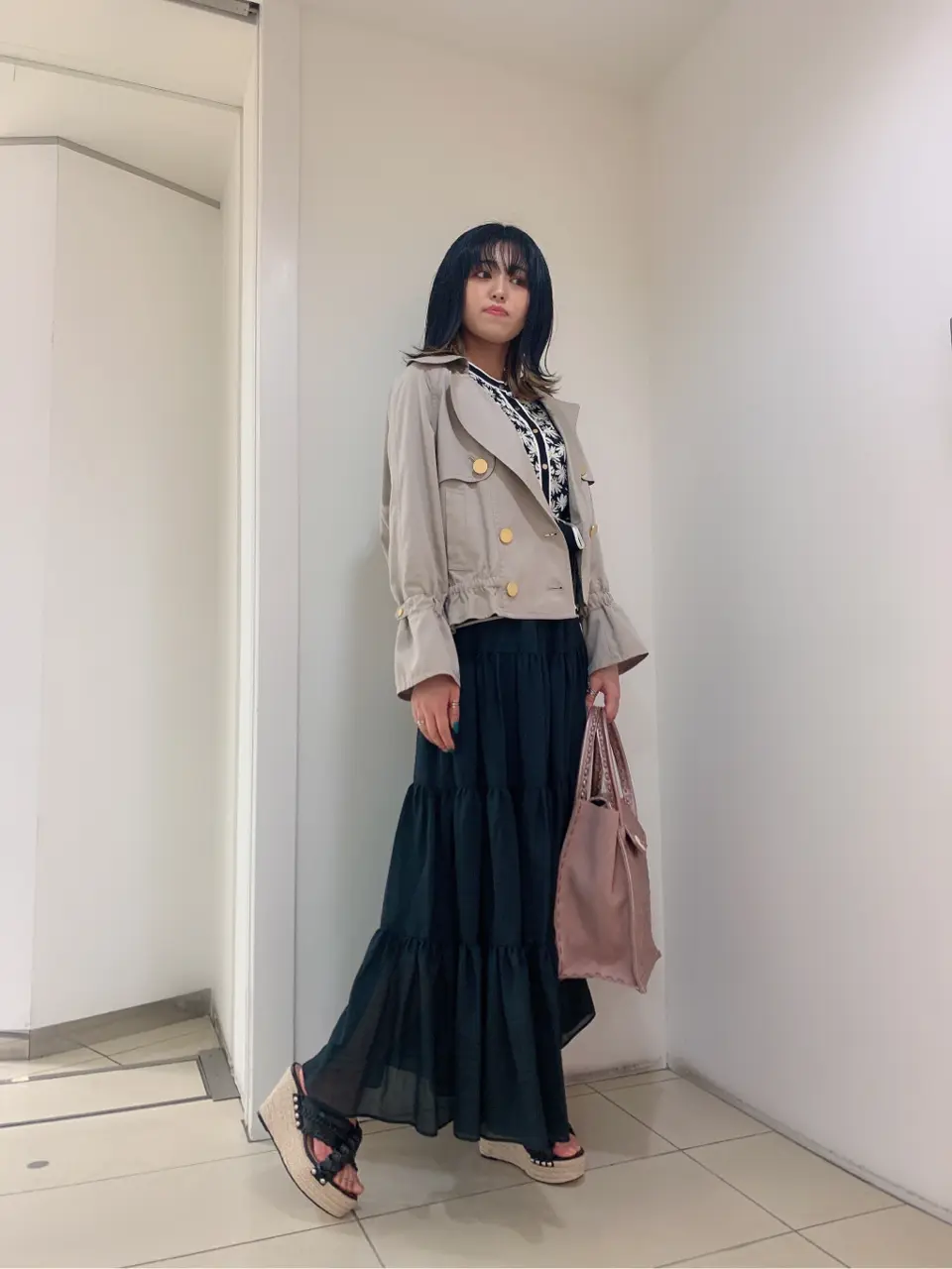 GRACE CONTINENTAL yoshi コーディネート画像