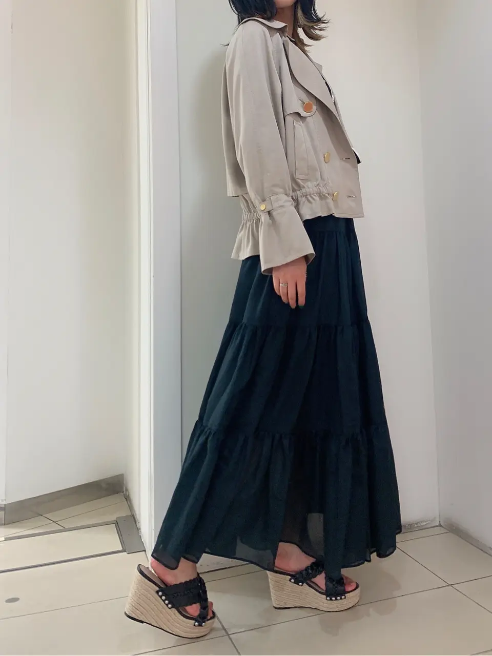 GRACE CONTINENTAL yoshi コーディネート画像