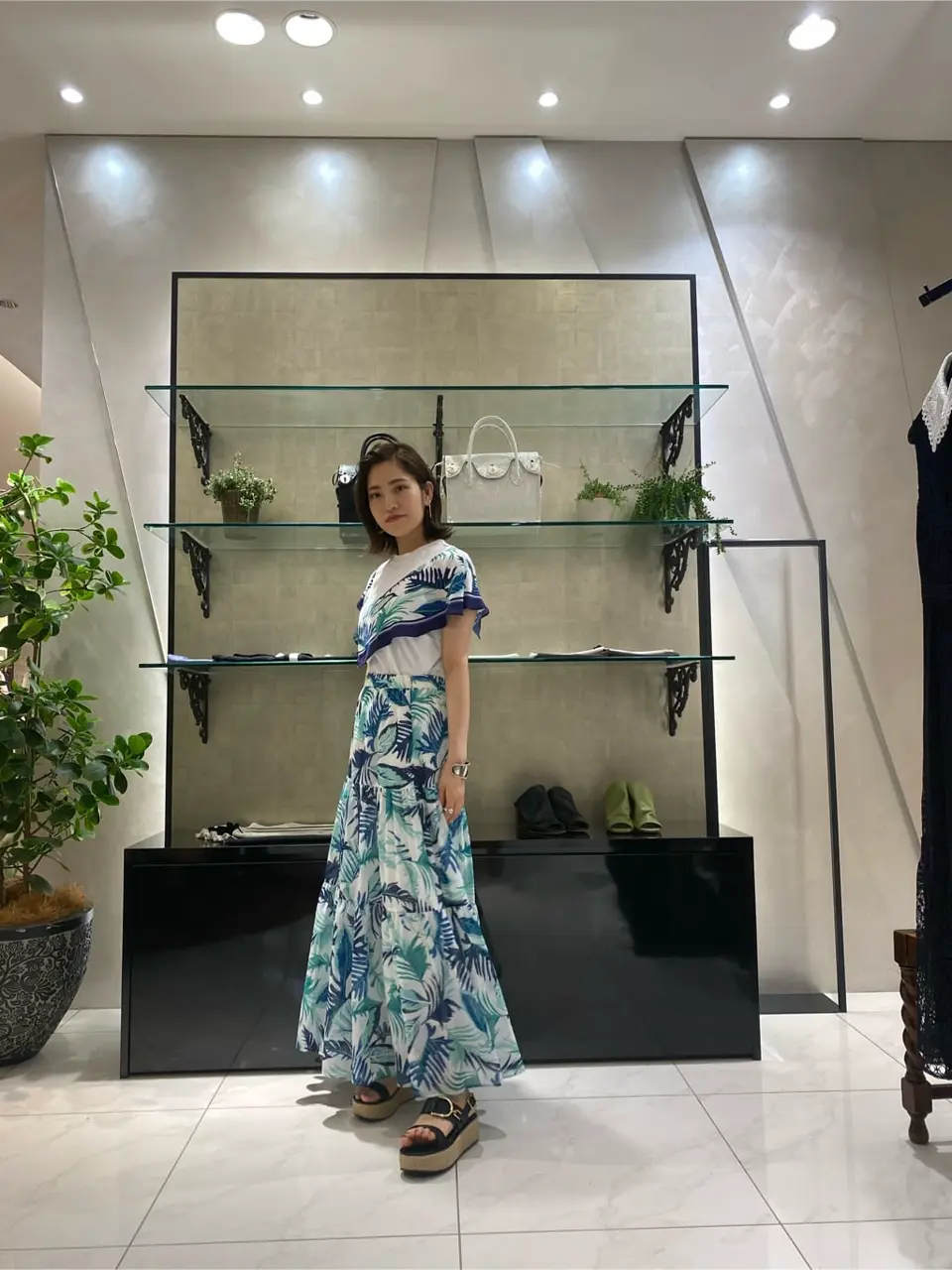 GRACE CONTINENTAL miyata コーディネート画像