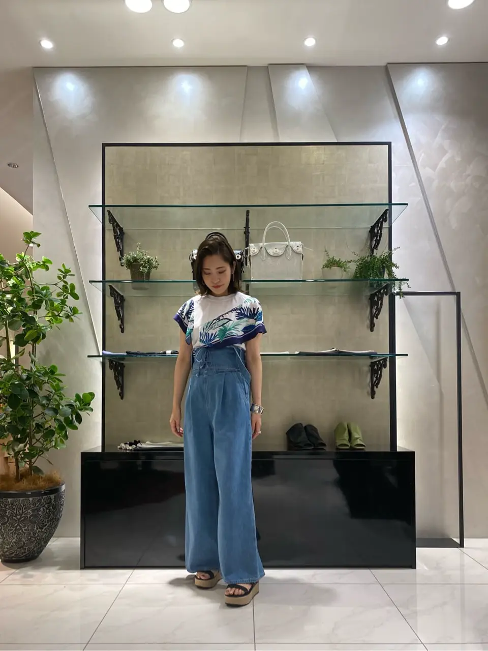 GRACE CONTINENTAL miyata コーディネート画像