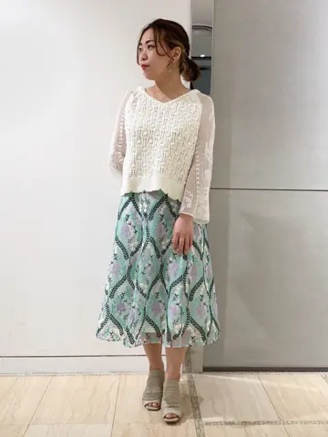 GRACE CONTINENTAL くまさか コーディネート画像