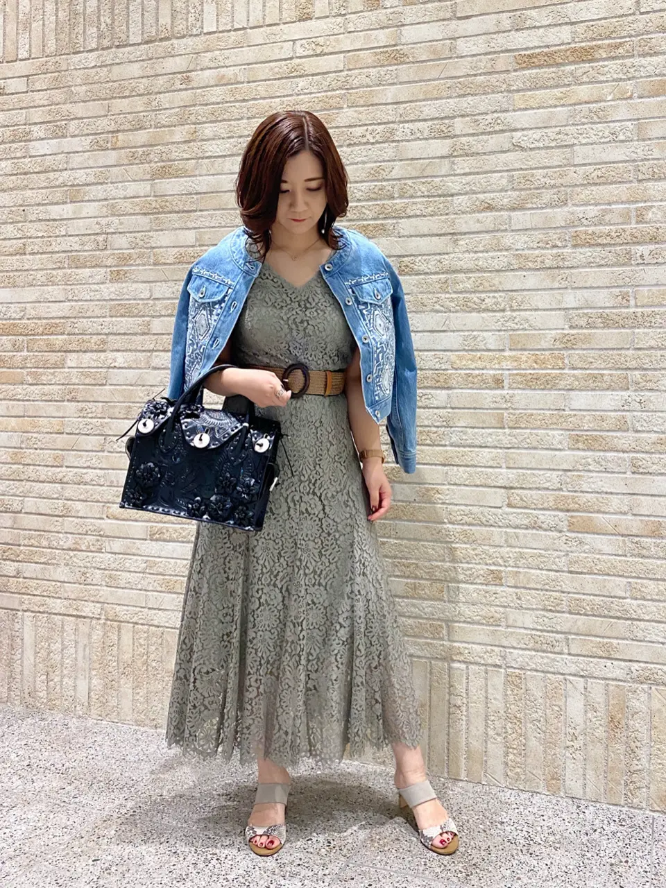 GRACE CONTINENTAL MOMOKO コーディネート画像