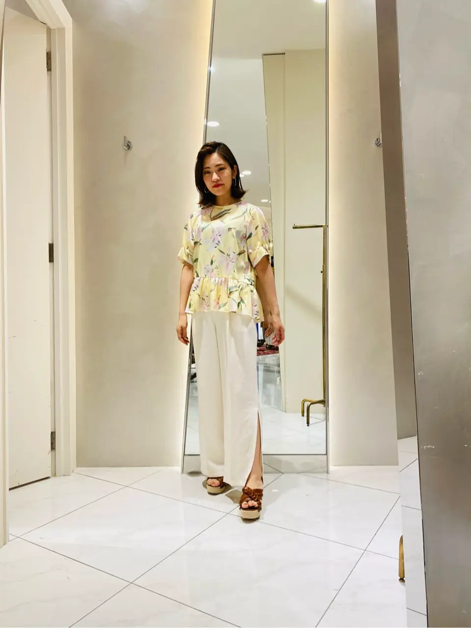 GRACE CONTINENTAL miyata コーディネート画像