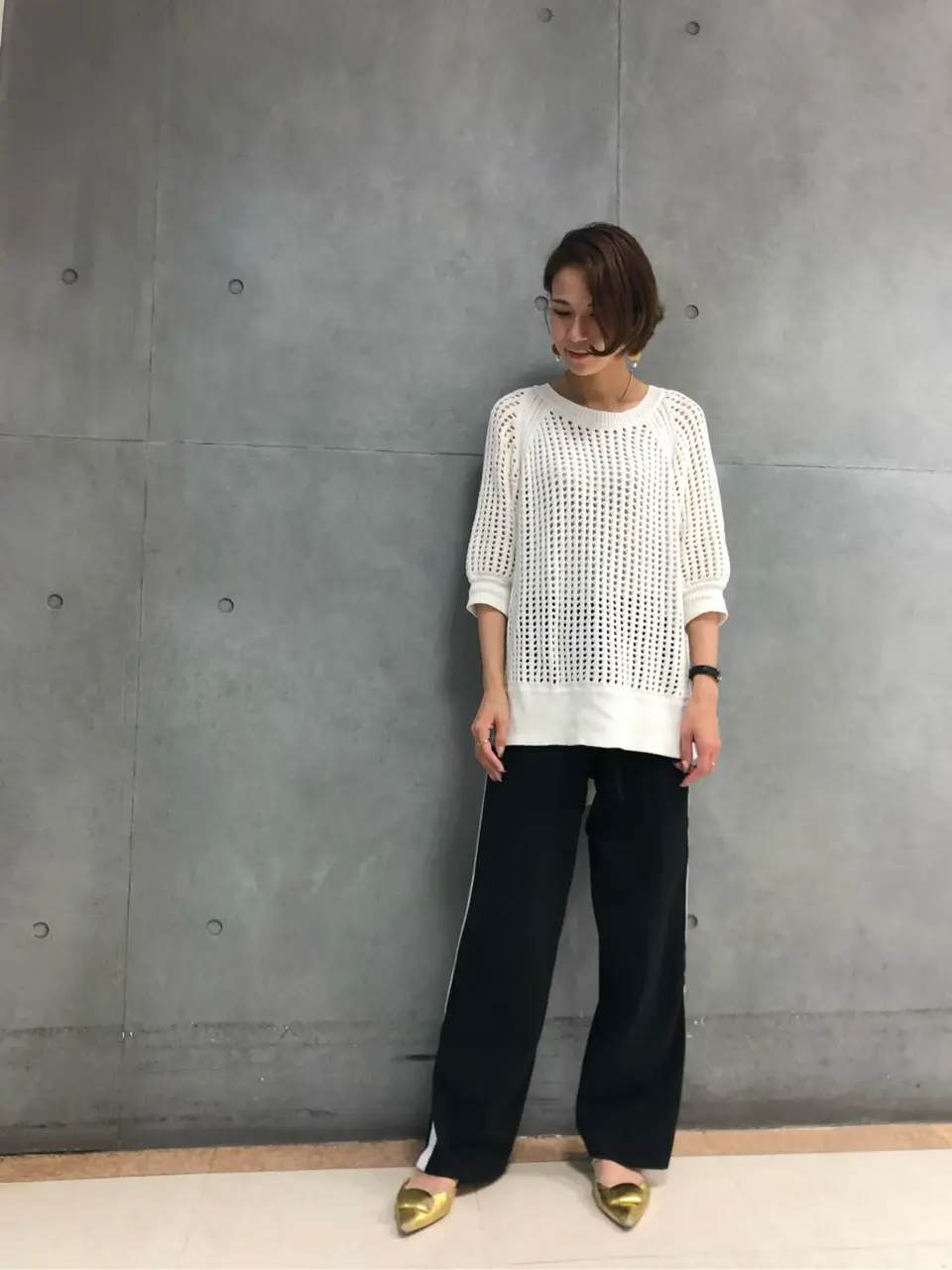 ビビ　グレースコンチネンタル　サイドラインニットパンツ サイドラインニットパンツ / GRACE CONTINENTAL | GRACE