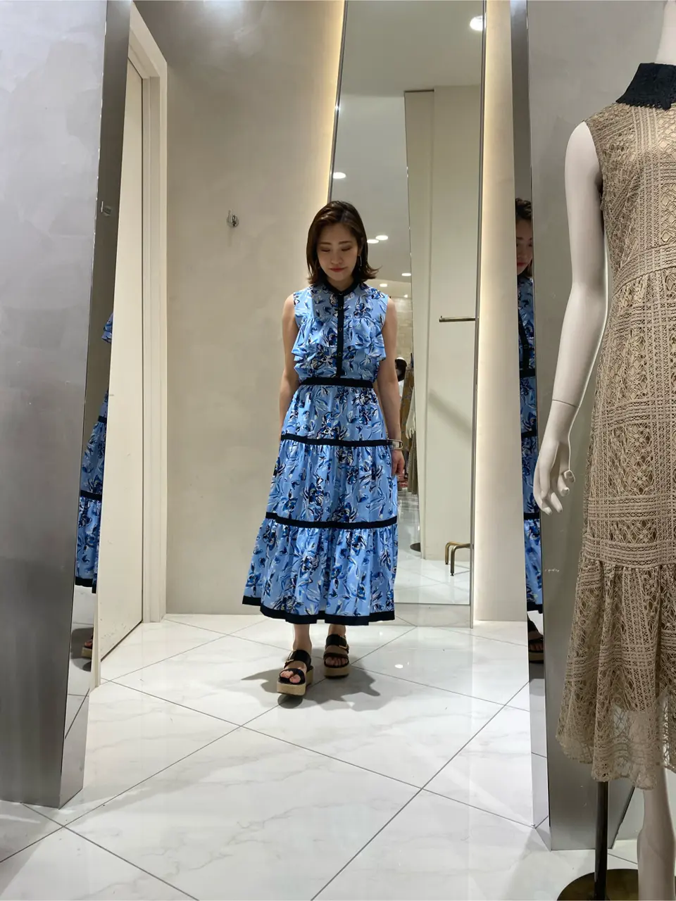 GRACE CONTINENTAL miyata コーディネート画像