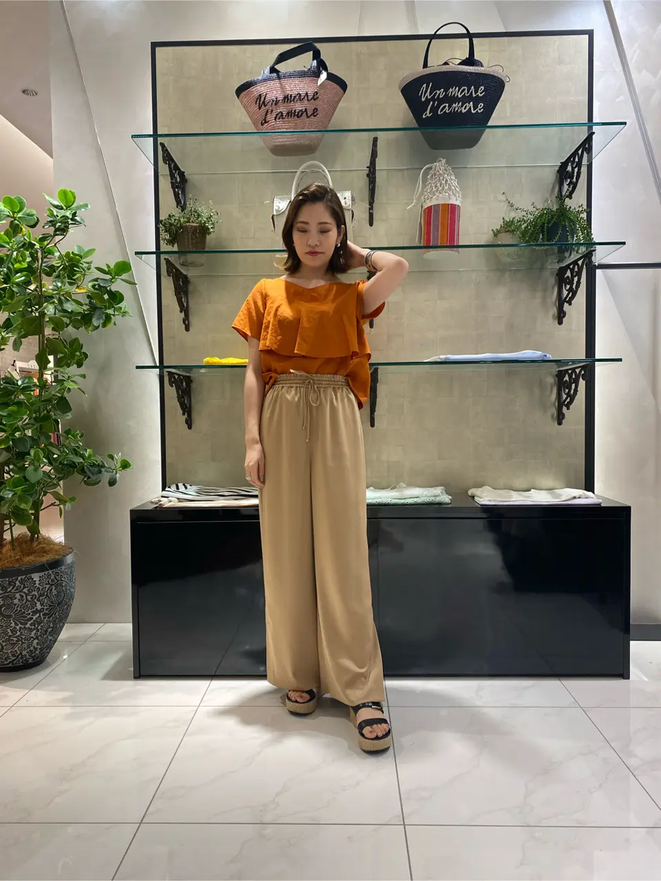 GRACE CONTINENTAL miyata コーディネート画像