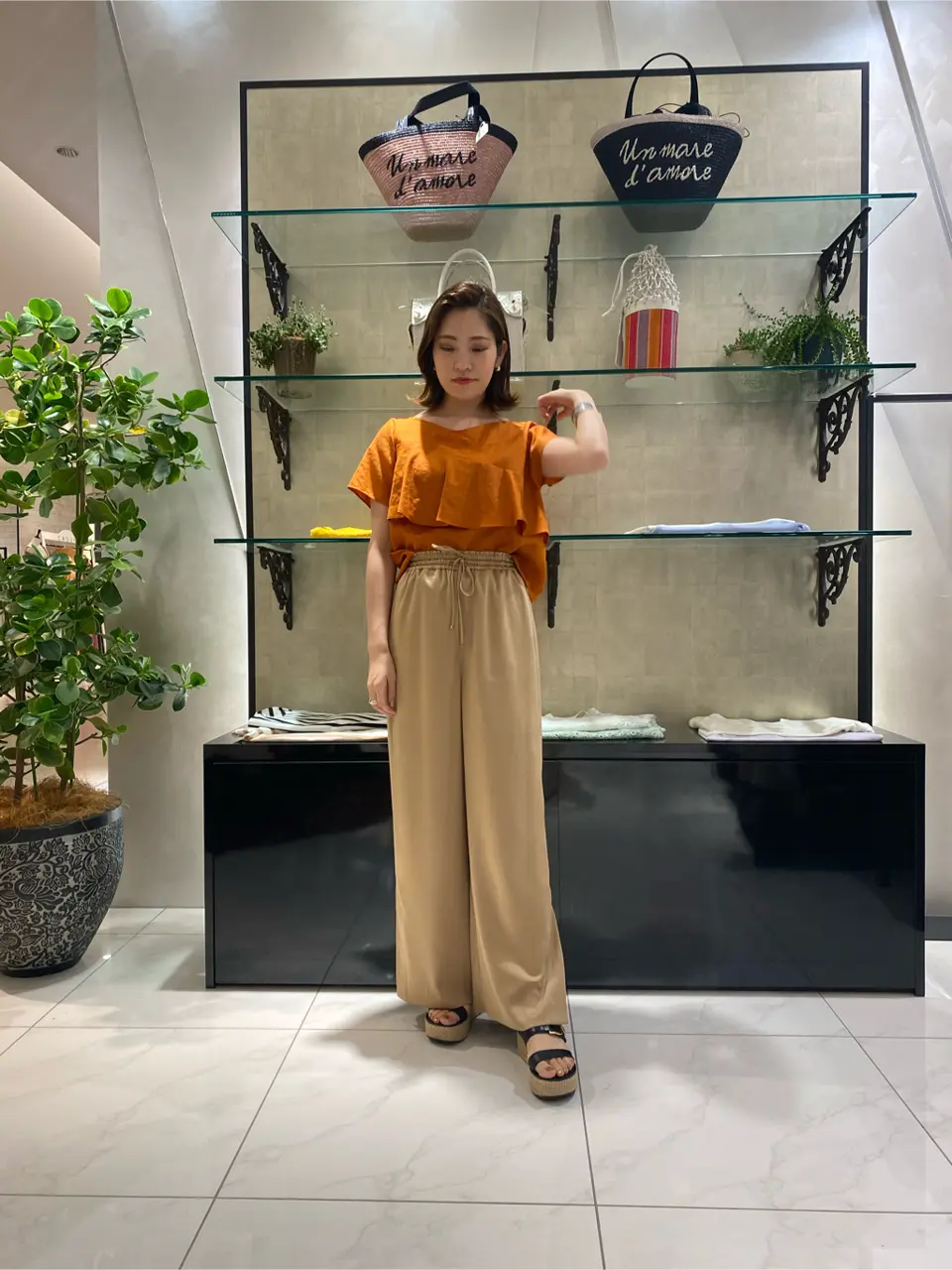 GRACE CONTINENTAL miyata コーディネート画像