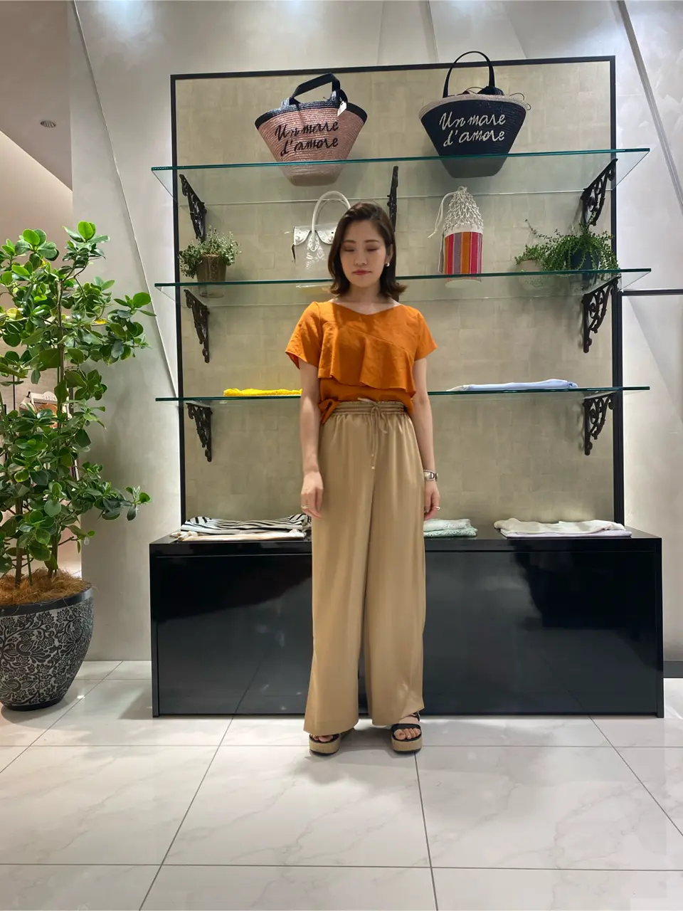 GRACE CONTINENTAL miyata コーディネート画像