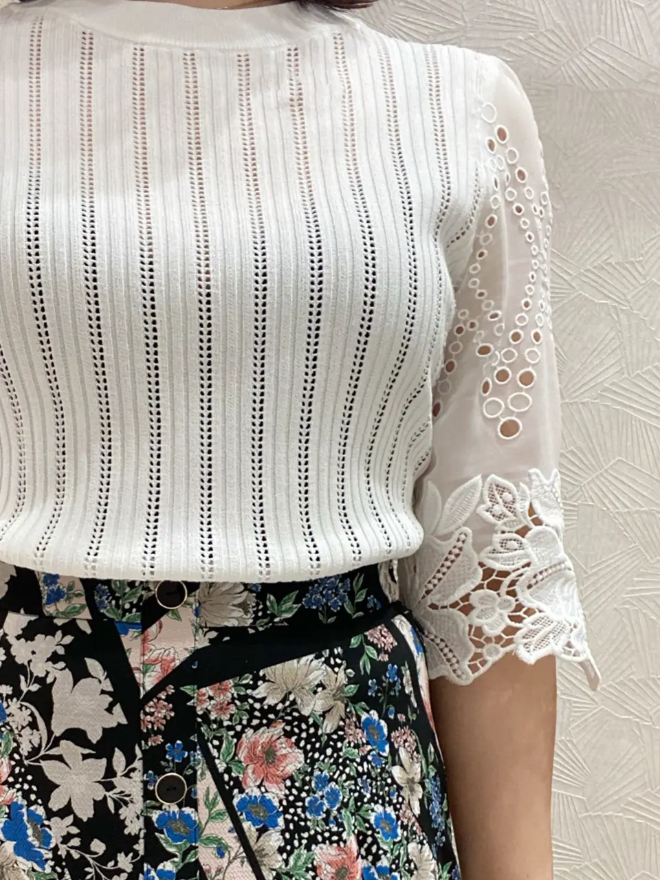 GRACE CONTINENTAL MOMOKO コーディネート画像