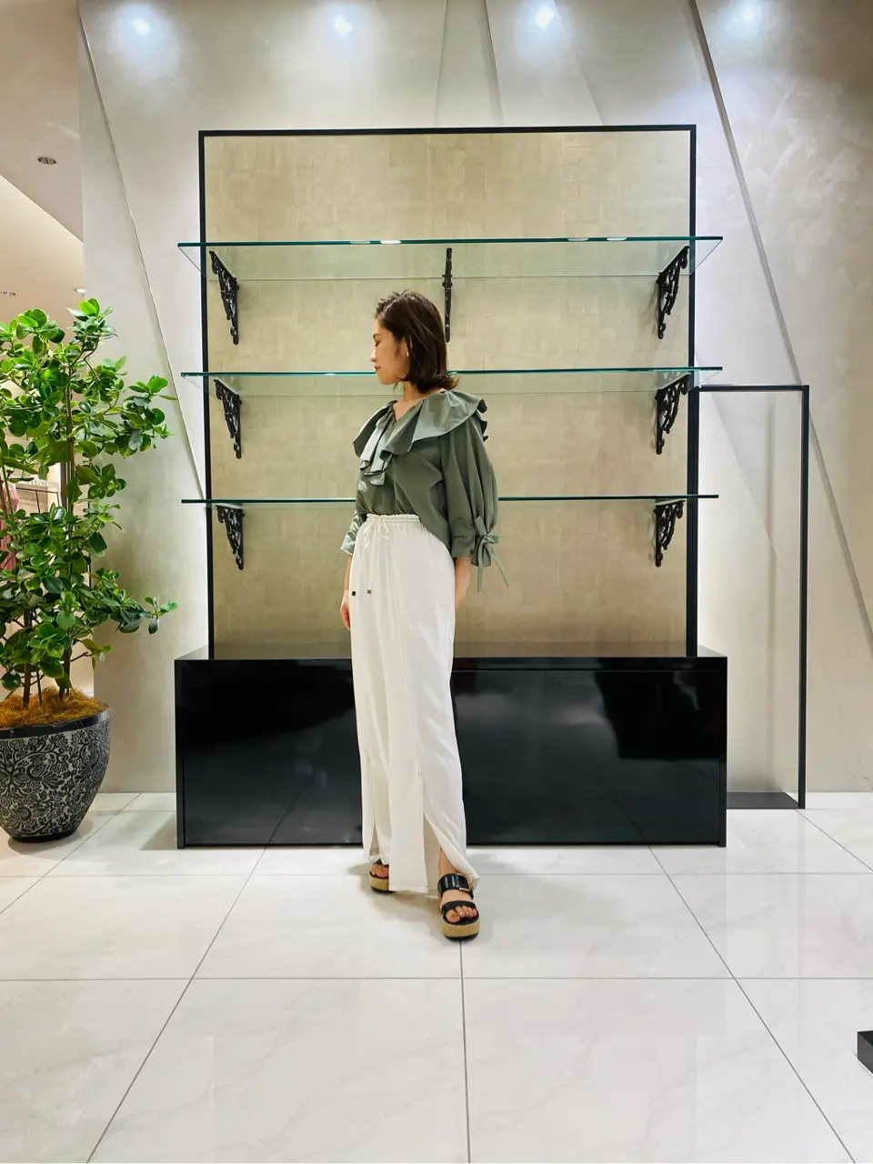 GRACE CONTINENTAL miyata コーディネート画像