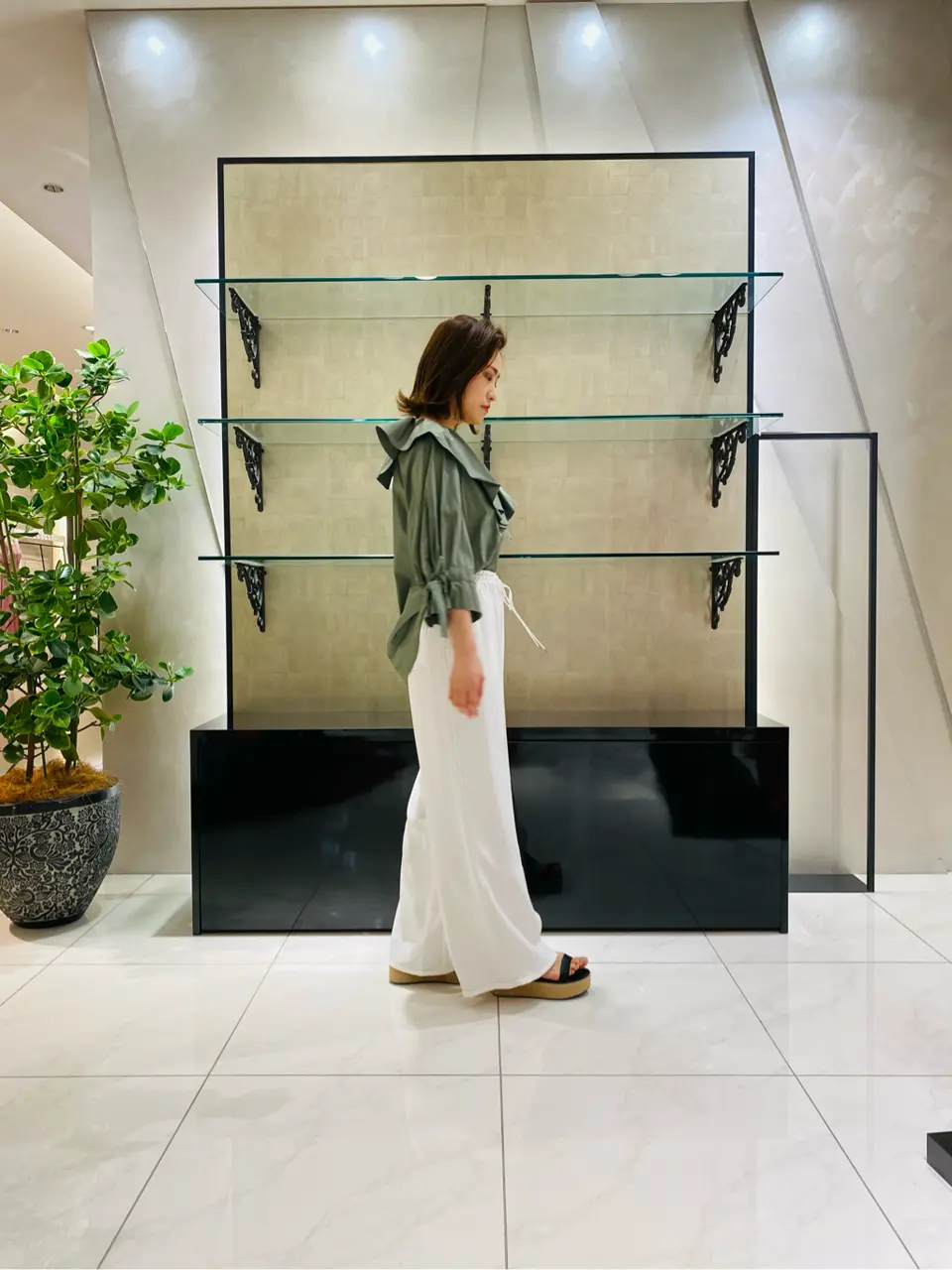 GRACE CONTINENTAL miyata コーディネート画像