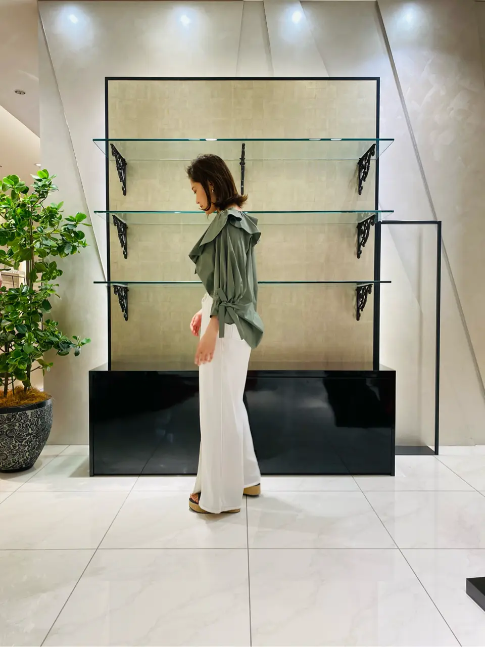 GRACE CONTINENTAL miyata コーディネート画像