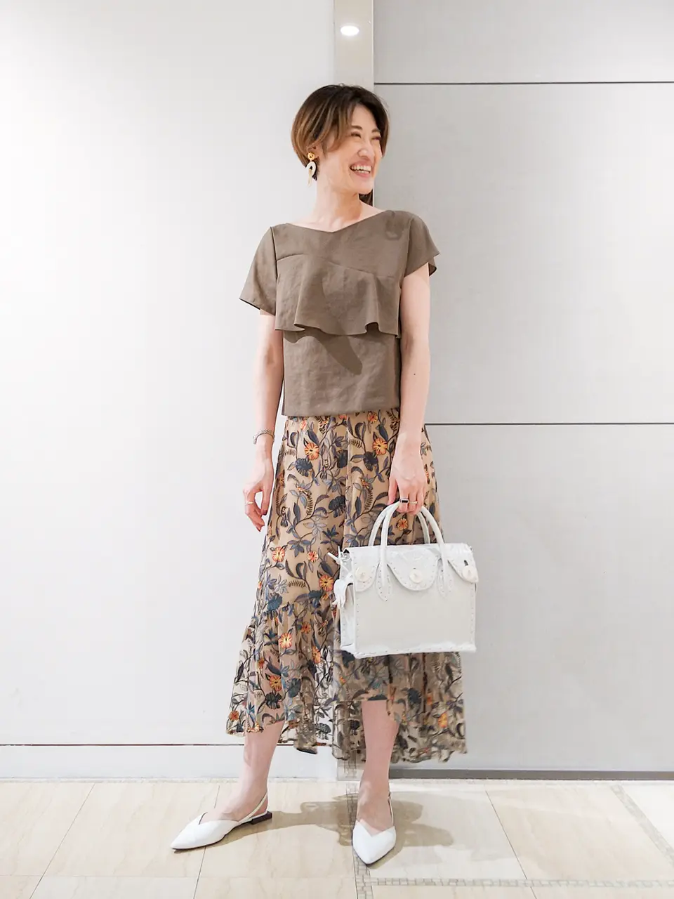 GRACE CONTINENTAL 今野　志保 コーディネート画像