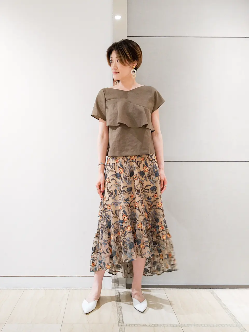 GRACE CONTINENTAL 今野　志保 コーディネート画像