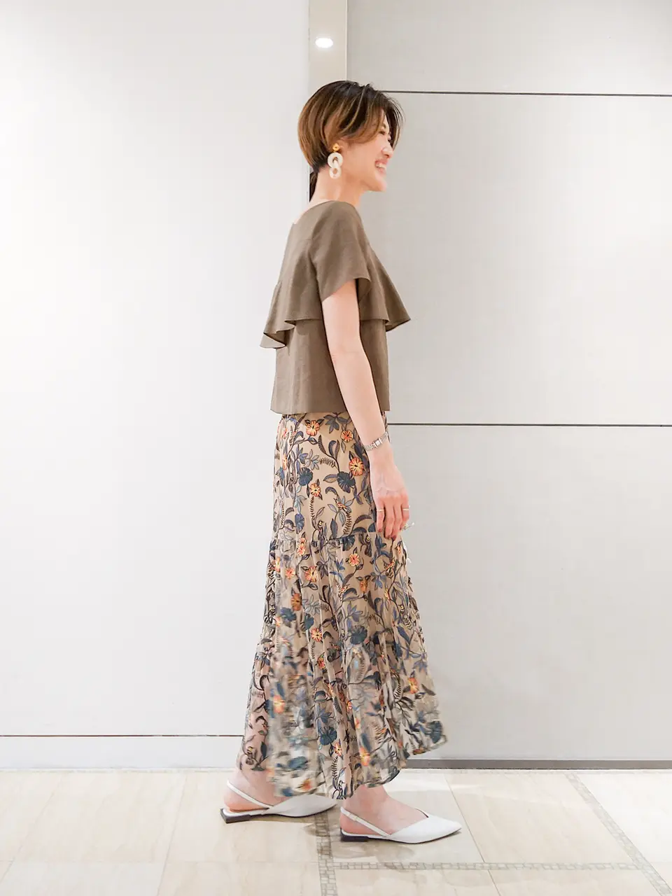 GRACE CONTINENTAL 今野　志保 コーディネート画像