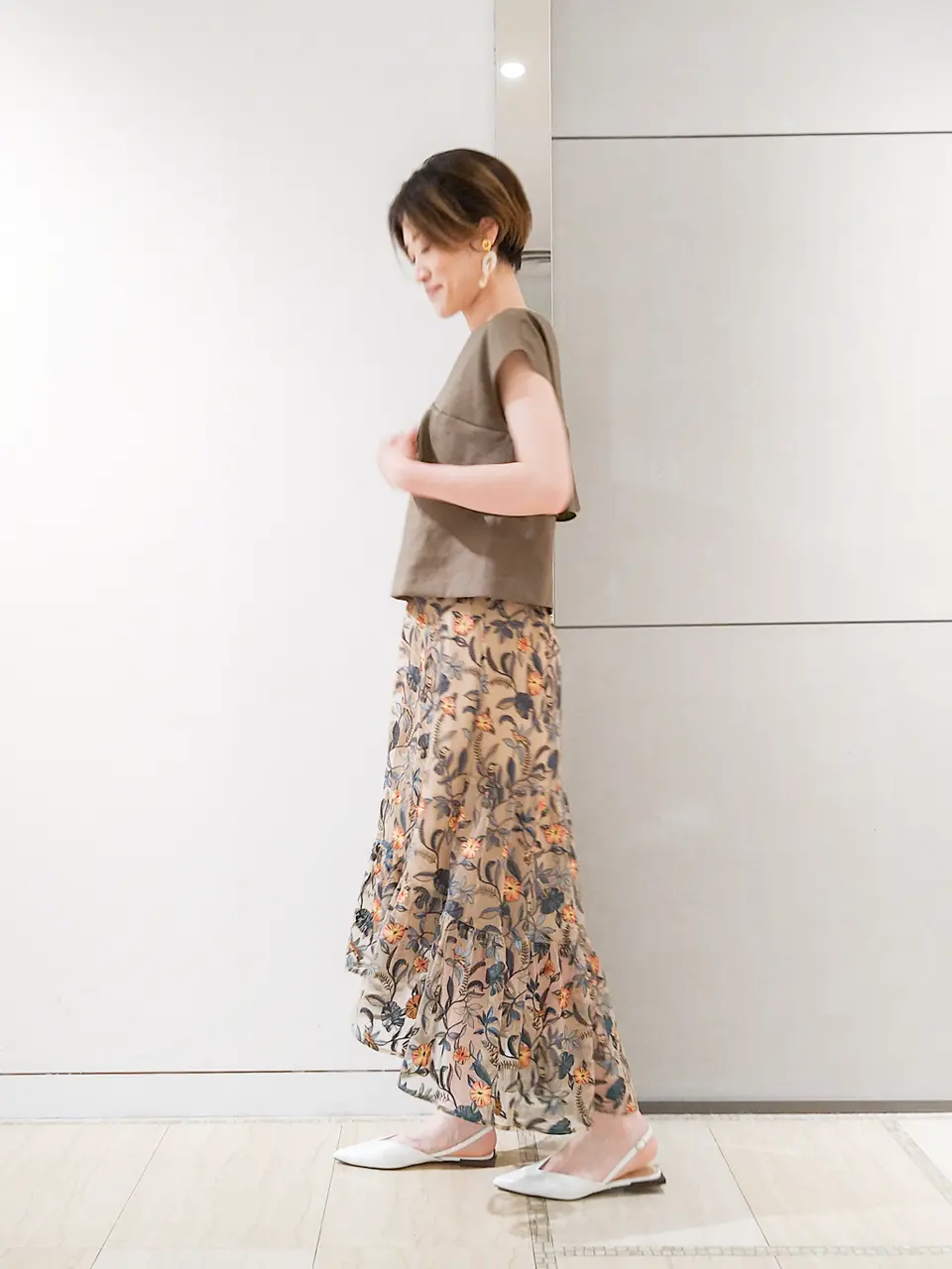 GRACE CONTINENTAL 今野　志保 コーディネート画像