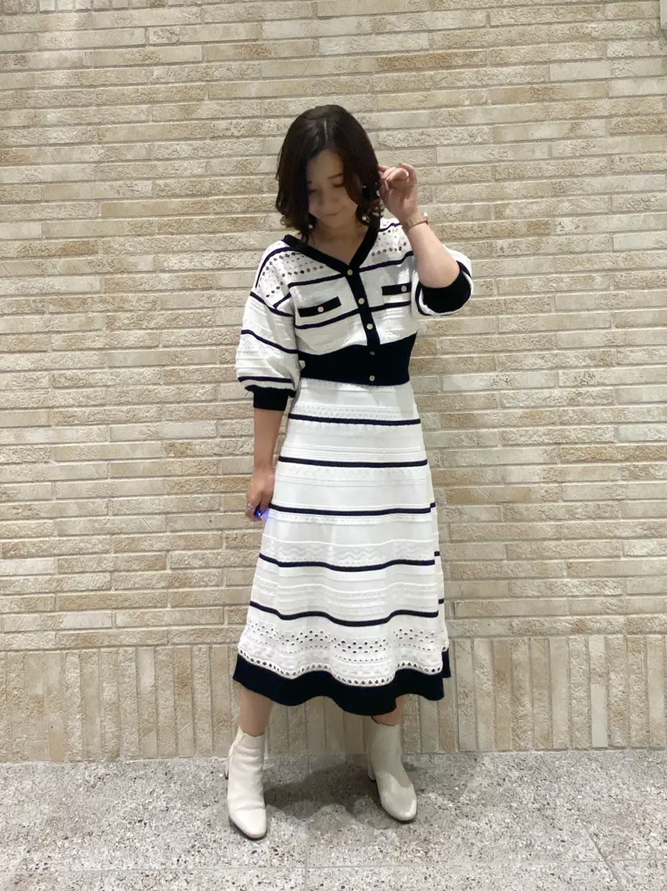 GRACE CONTINENTAL MOMOKO コーディネート画像