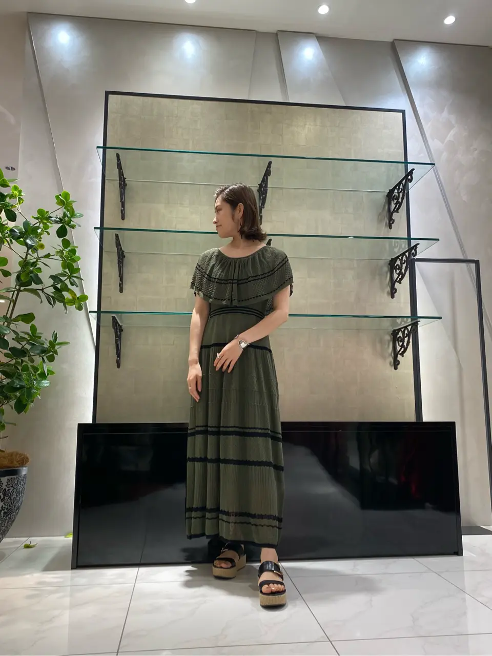 GRACE CONTINENTAL miyata コーディネート画像