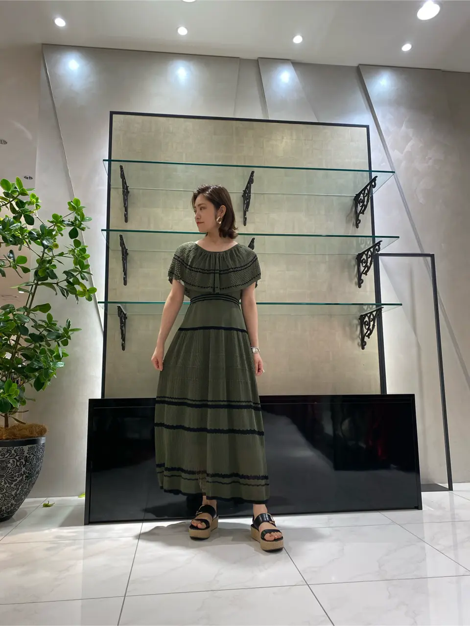 GRACE CONTINENTAL miyata コーディネート画像