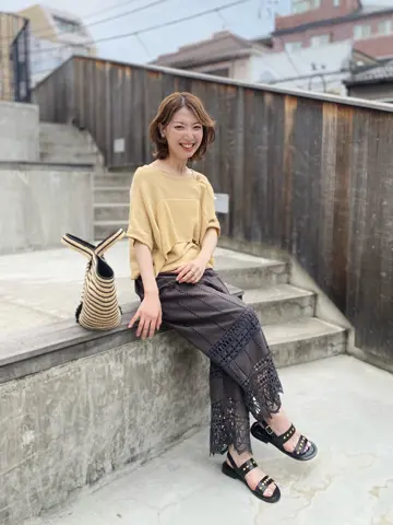 GRACE CONTINENTAL 青木育日 コーディネート画像