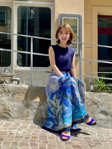 GRACE CONTINENTAL 青木育日 コーディネート画像