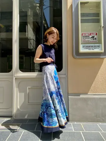 GRACE CONTINENTAL 青木育日 コーディネート画像