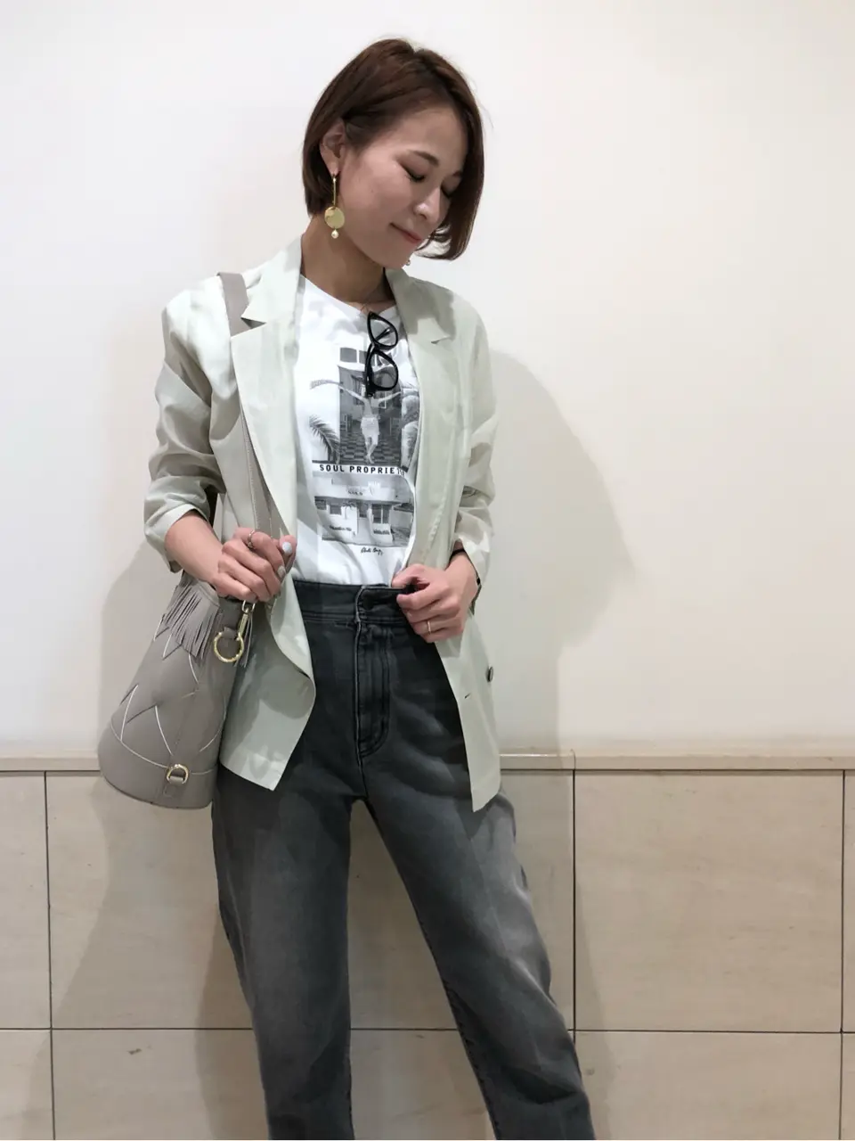 GRACE CONTINENTAL 亀田 未希 コーディネート画像