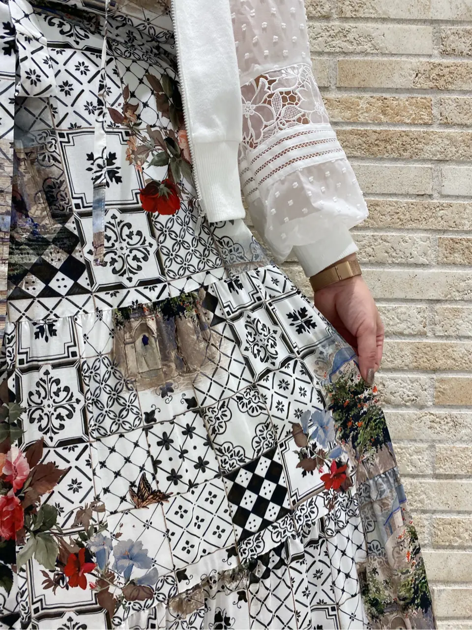 GRACE CONTINENTAL MOMOKO コーディネート画像