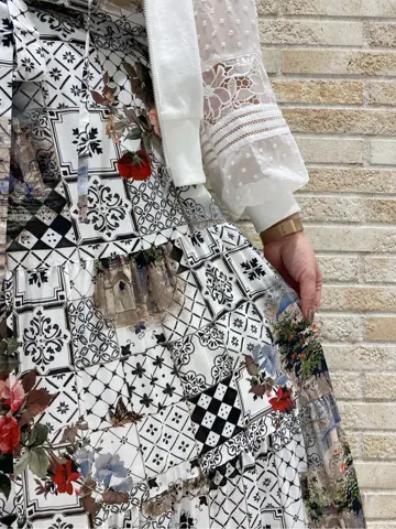 GRACE CONTINENTAL MOMOKO コーディネート画像