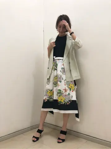 GRACE CONTINENTAL 亀田 未希 コーディネート画像