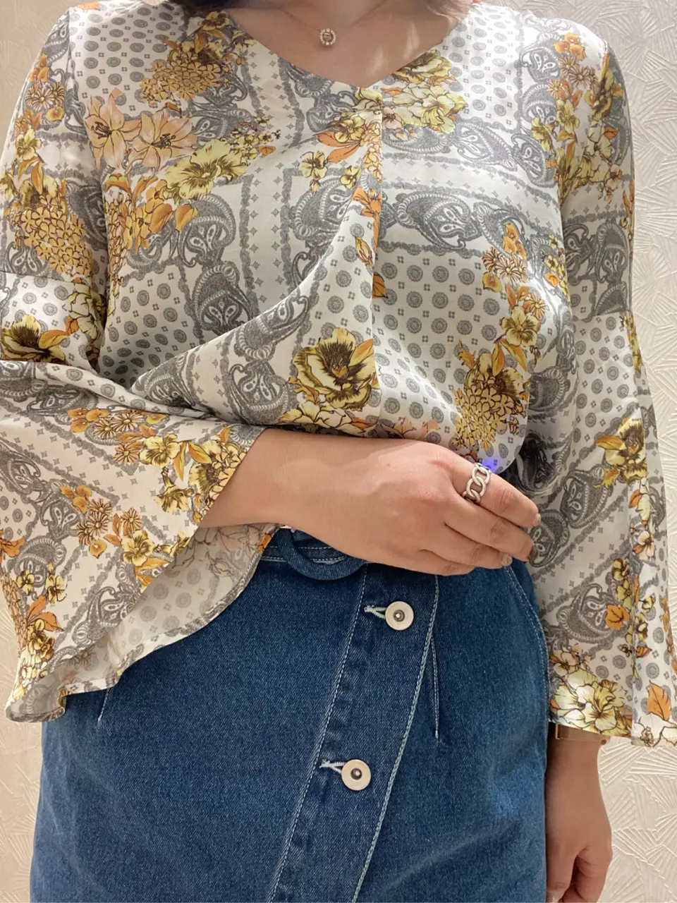 GRACE CONTINENTAL MOMOKO コーディネート画像