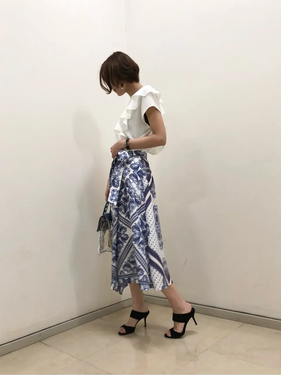 GRACE CONTINENTAL 亀田 未希 コーディネート画像