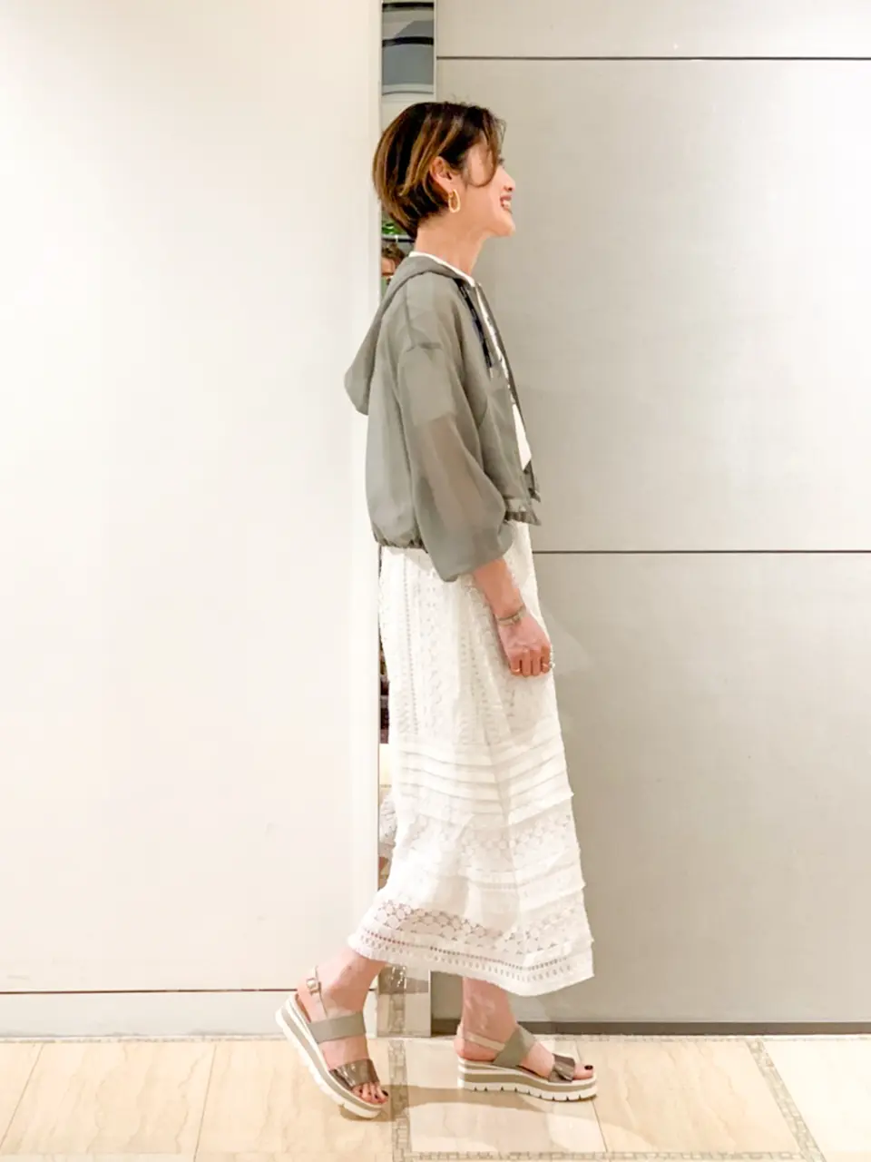 GRACE CONTINENTAL 今野　志保 コーディネート画像