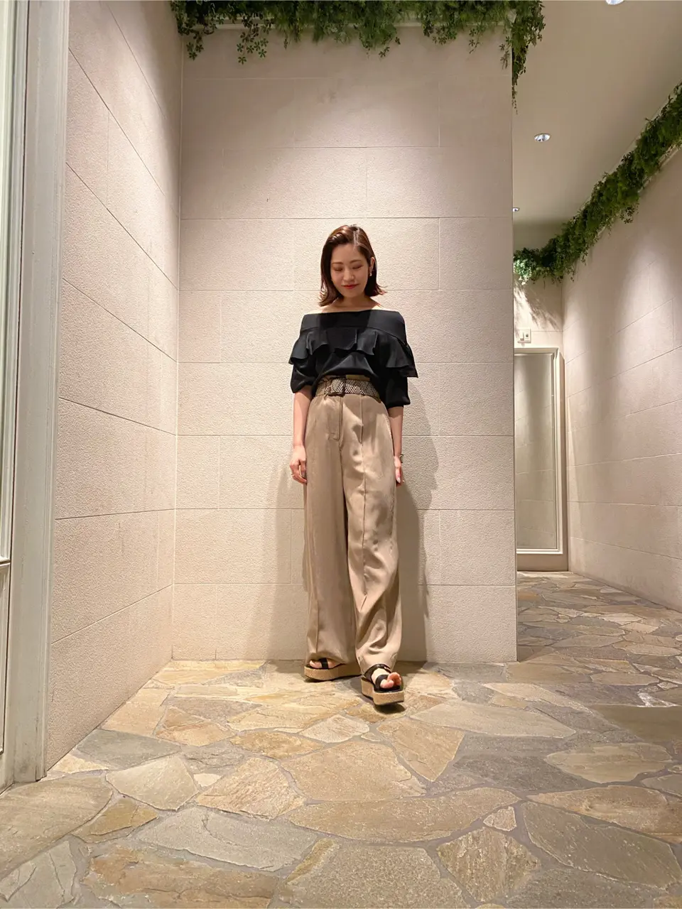 GRACE CONTINENTAL miyata コーディネート画像