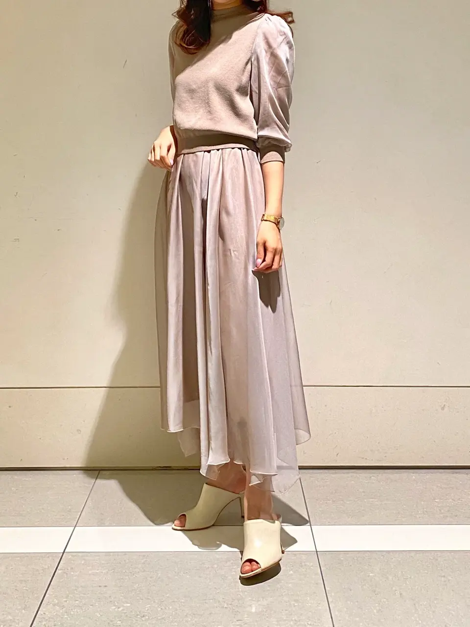 GRACE CONTINENTAL MORITA AI コーディネート画像