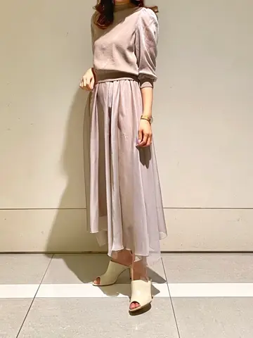 GRACE CONTINENTAL MORITA AI コーディネート画像