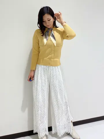 GRACE CONTINENTAL MOMOKO コーディネート画像