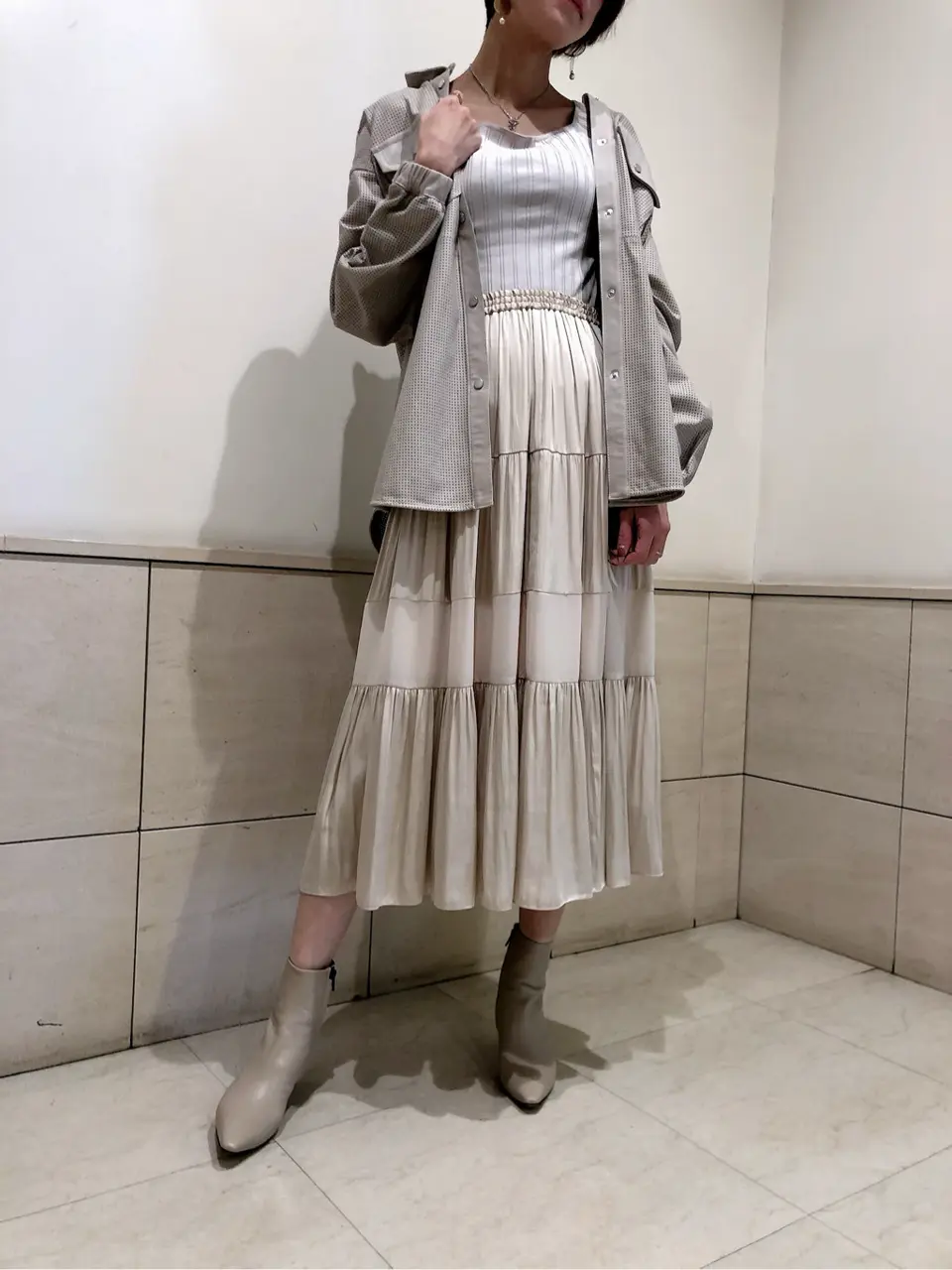 GRACE CONTINENTAL 亀田 未希 コーディネート画像