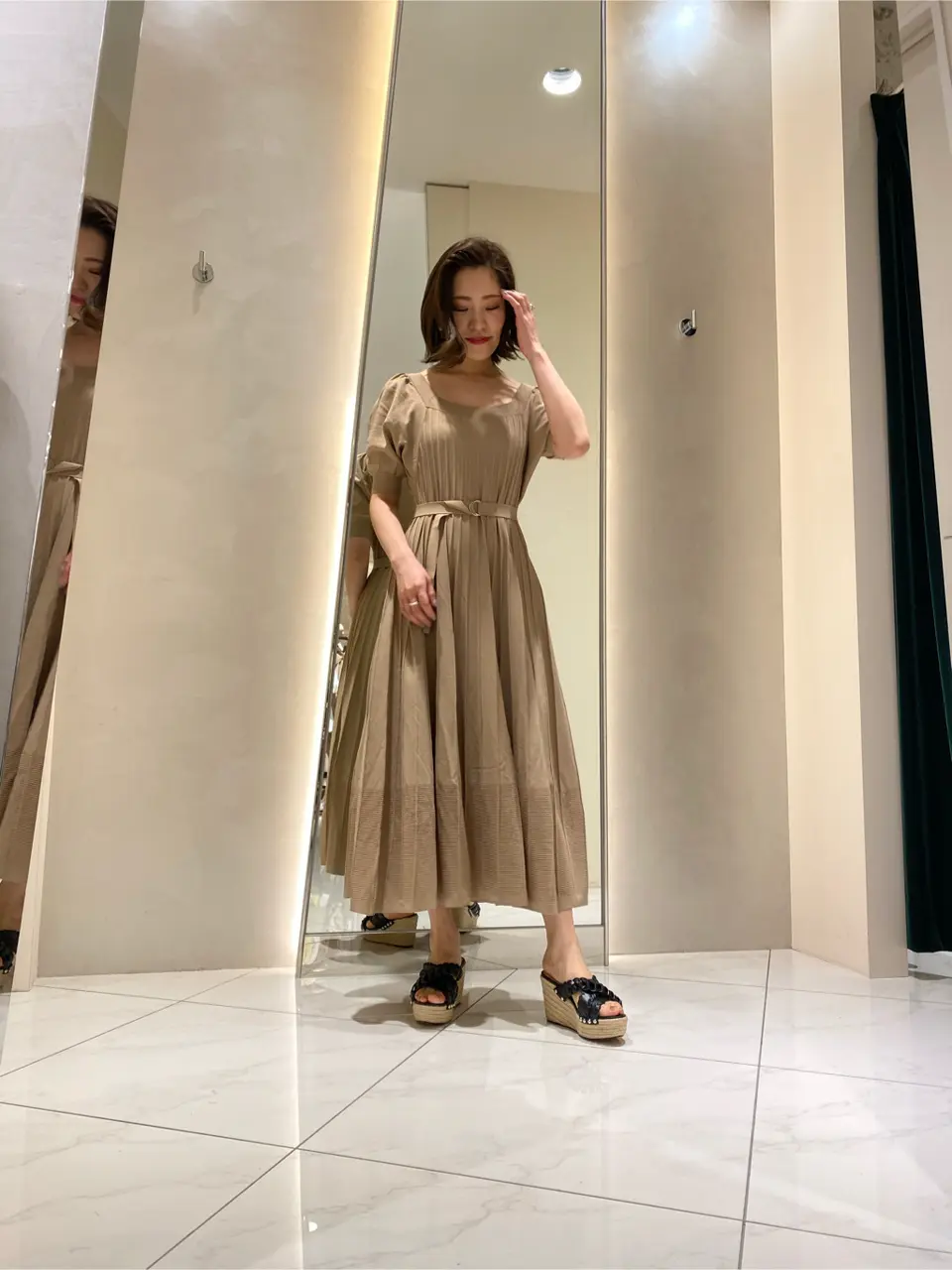 GRACE CONTINENTAL miyata コーディネート画像