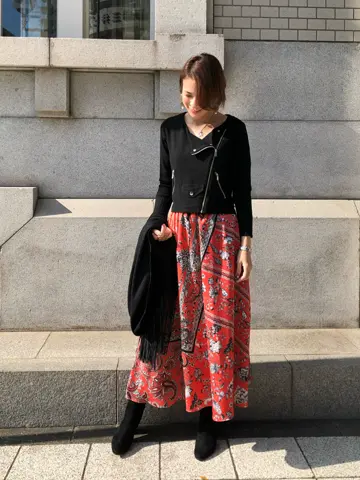 GRACE CONTINENTAL 亀田 未希 コーディネート画像