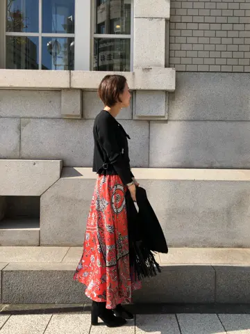 GRACE CONTINENTAL 亀田 未希 コーディネート画像