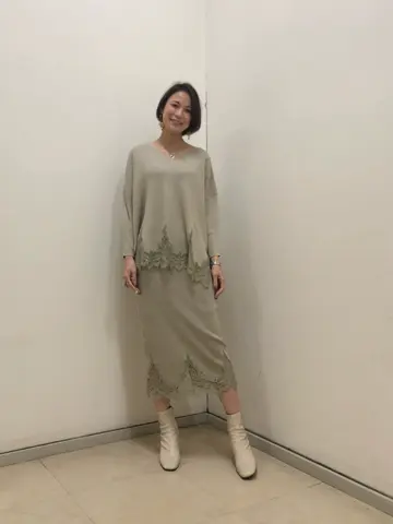 GRACE CONTINENTAL 亀田 未希 コーディネート画像
