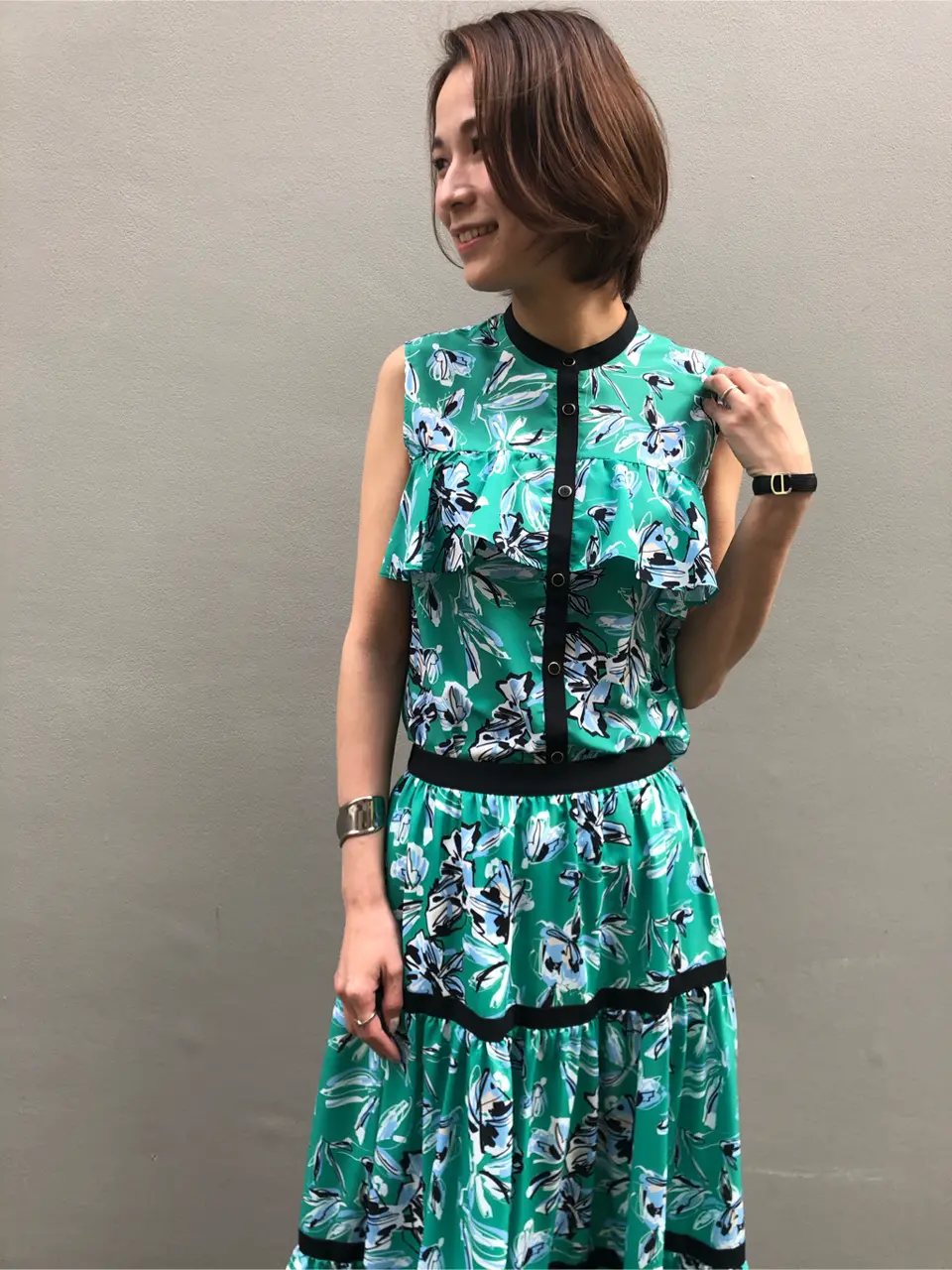 GRACE CONTINENTAL 亀田 未希 コーディネート画像