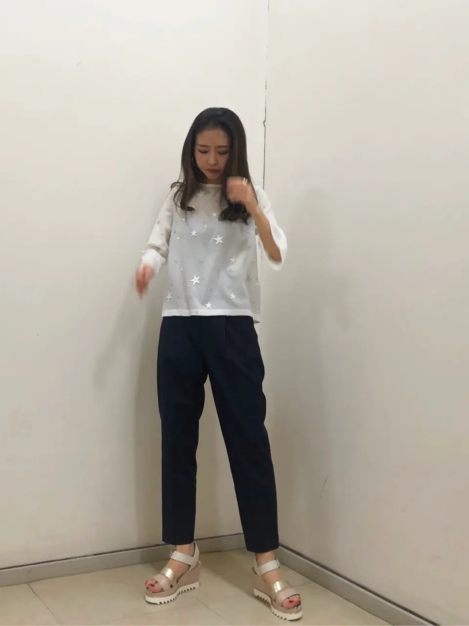 GRACE CONTINENTAL 加藤   恵理奈 コーディネート画像