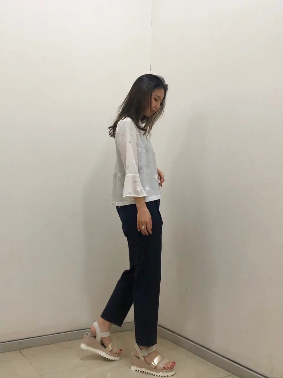 GRACE CONTINENTAL 加藤   恵理奈 コーディネート画像